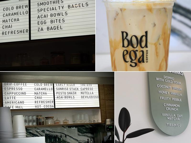 Bodega Coffee Menu