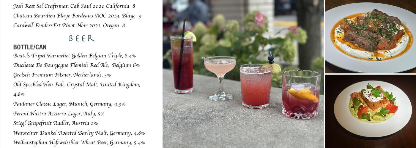The River Bottom Menu
