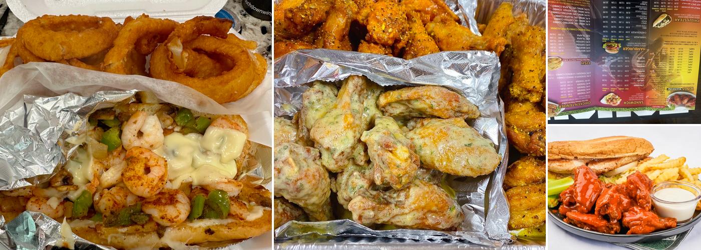 Touchdown Wings Menu