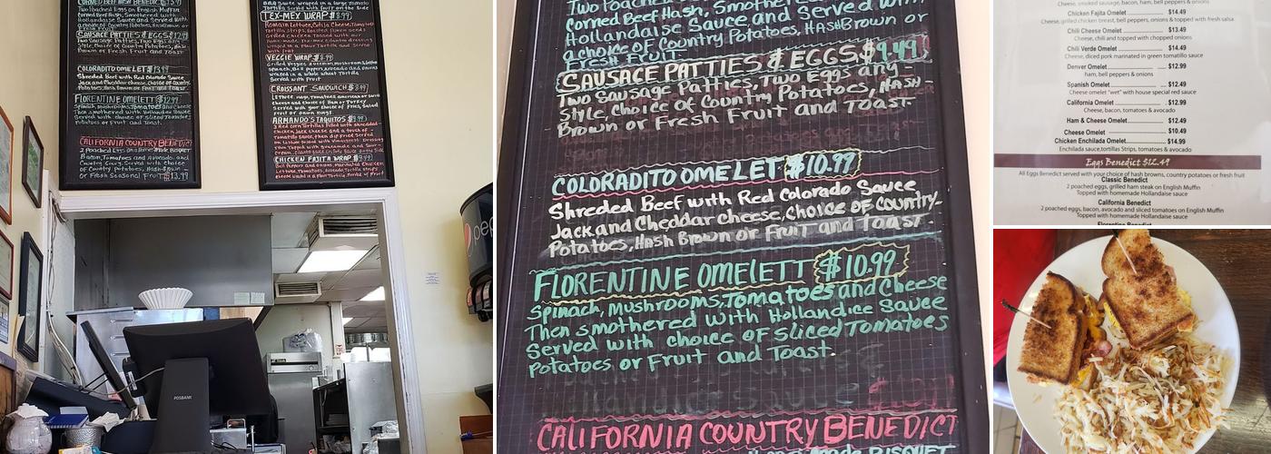 Scrambled Eggs Cafe Menu