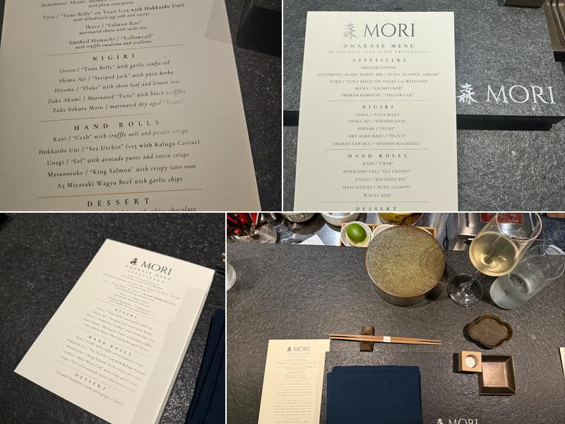 Mori Menu