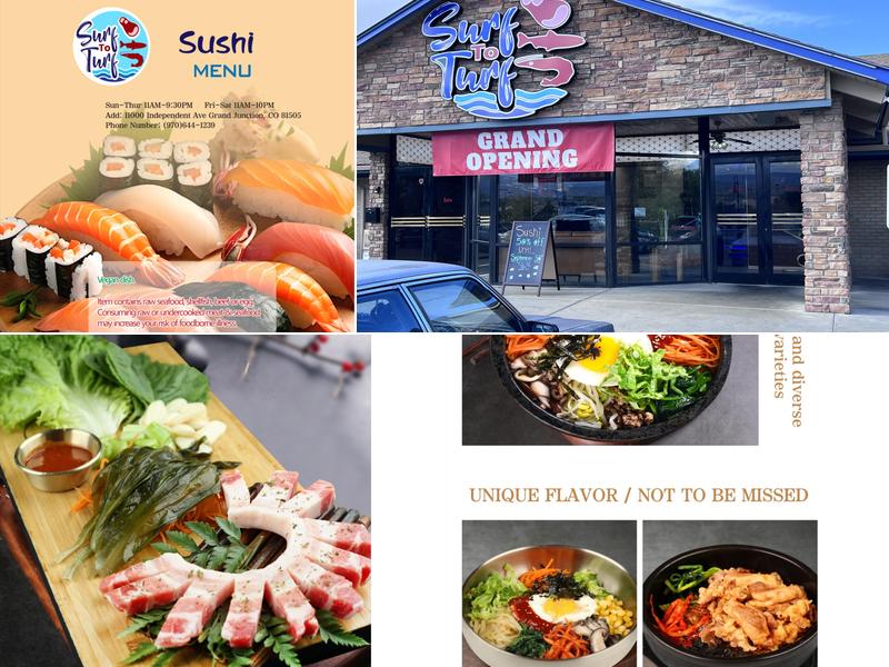 Surf to turf 1100 Independent Ave, Grand Junction