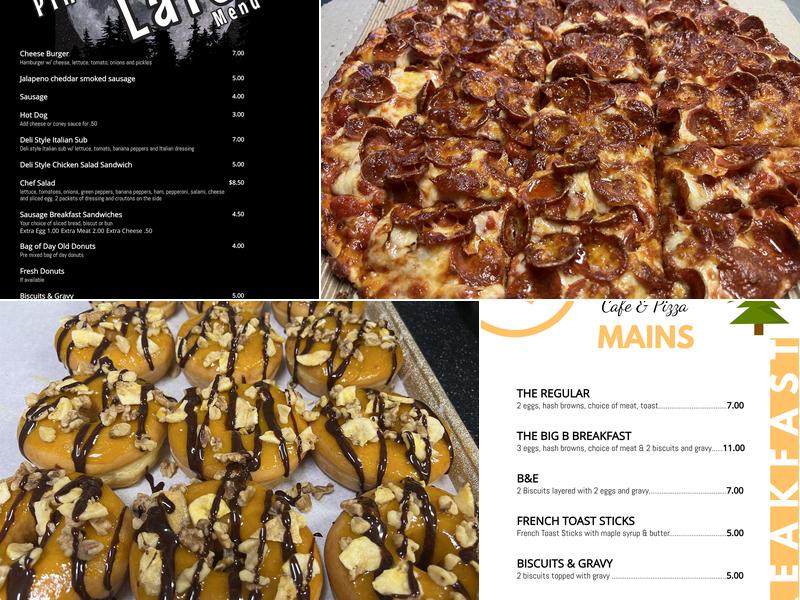 Pine Tree Cafe & Pizza Menu