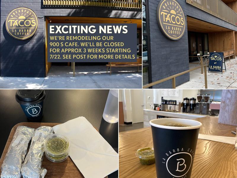 La Barba Coffee and Breakfast Tacos