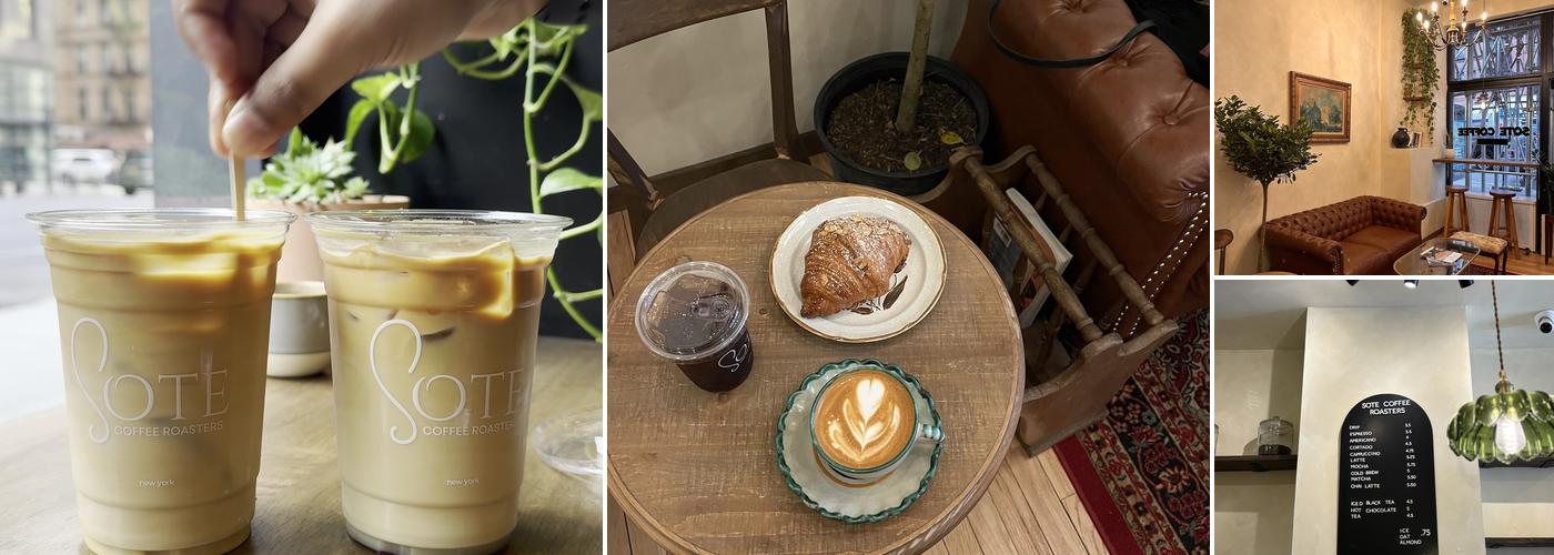 Sote Coffee Roasters Menu