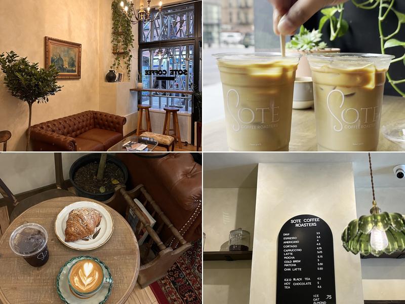 Sote Coffee Roasters Menu