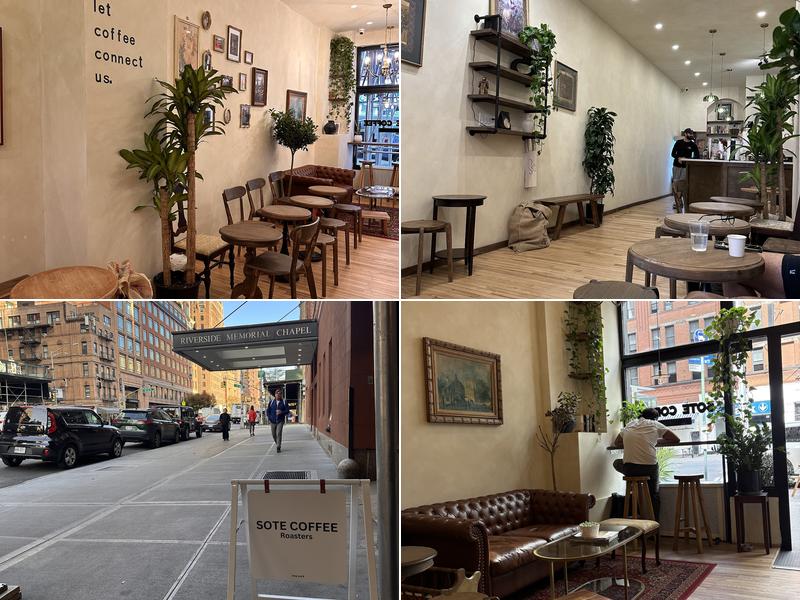 Sote Coffee Roasters 329 Amsterdam Ave, Manhattan