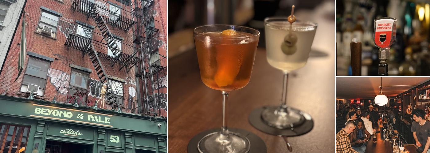 Beyond The Pale Menu