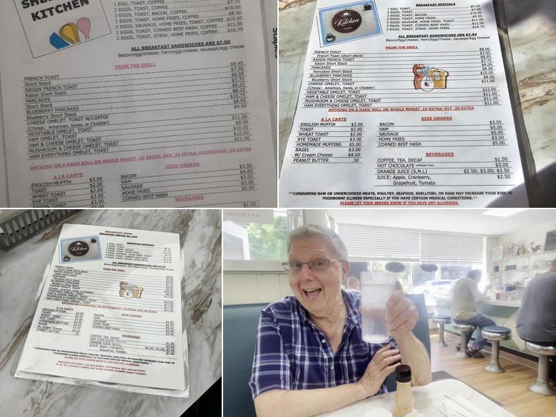 Shelley’s Kitchen Menu