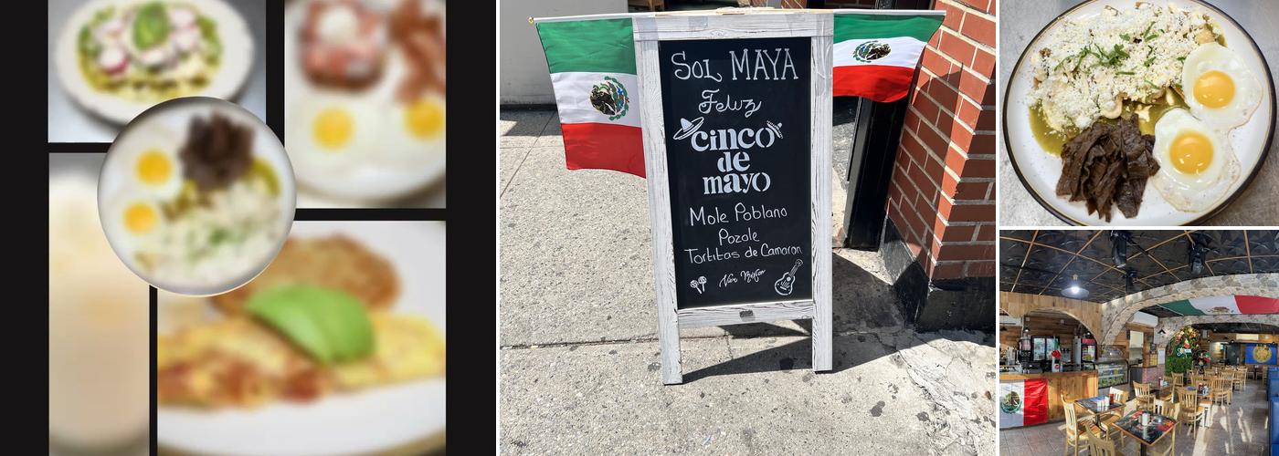 Sol Maya Restaurant Menu