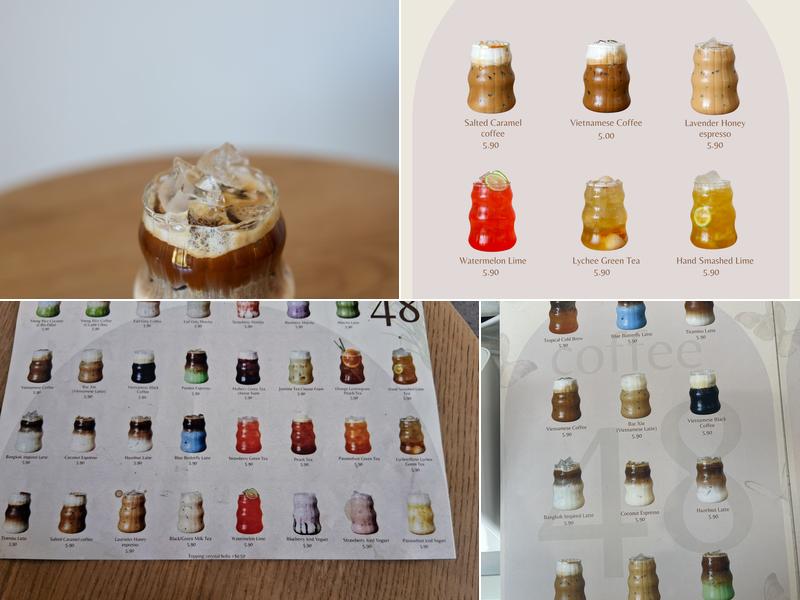 Coffee48 Menu