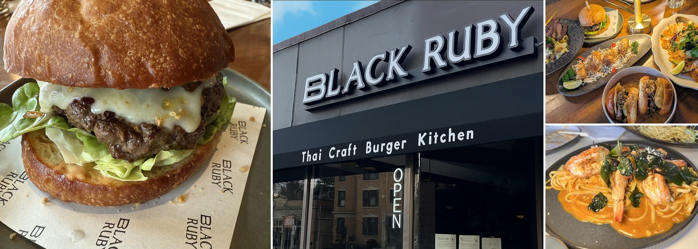 Black Ruby: Thai Craft Burger & Dining