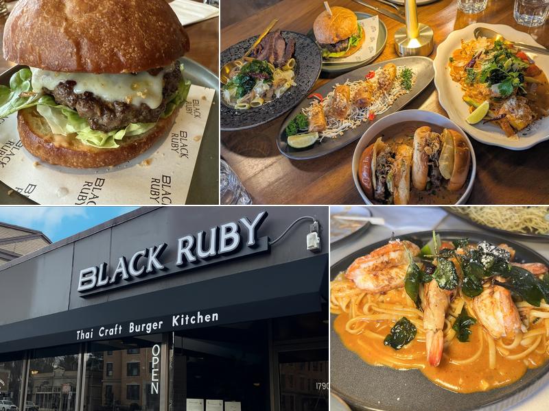 Black Ruby: Thai Craft Burger & Dining