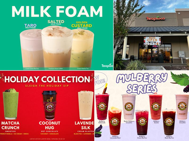 Teapioca Lounge Menu