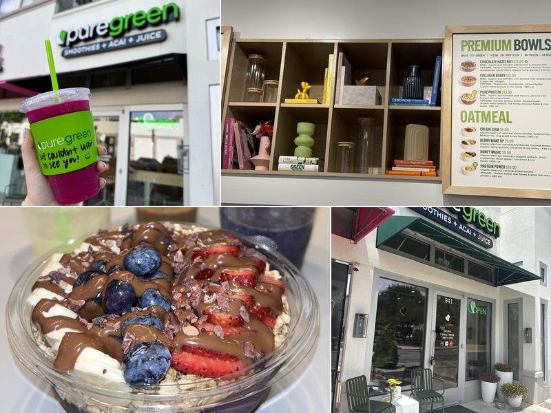 Pure Green - Juice Bar Watters Creek 941 Garden Park Dr, Allen