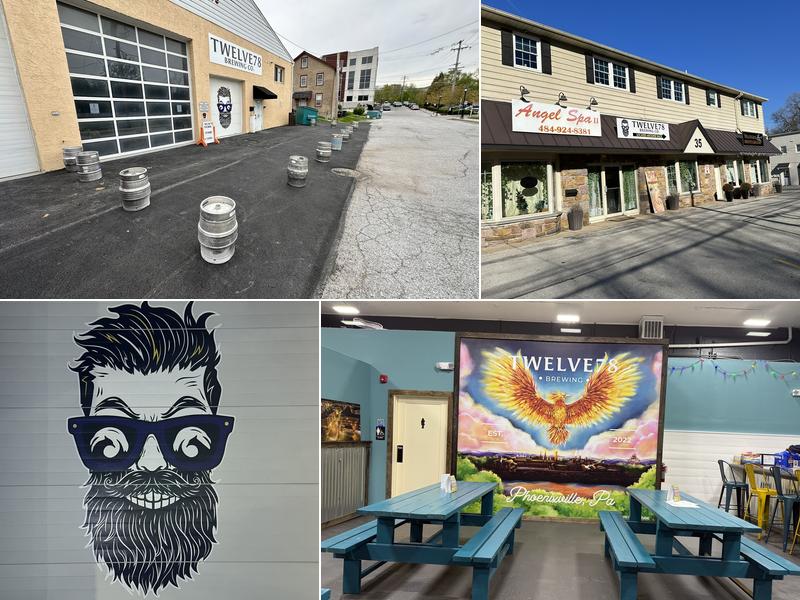 Twelve78 Brewing Backside of Building, 35 Bridge St, Phoenixville