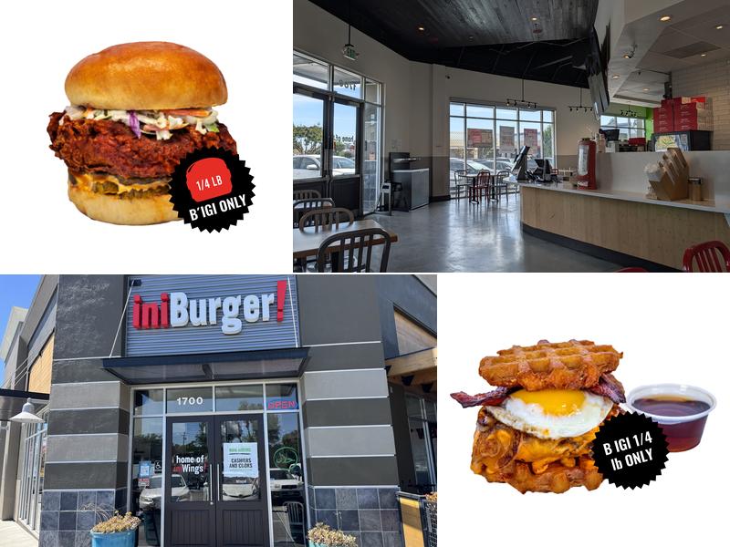 iniBurger - Gourmet Burgers 1700 W Campbell Ave, Campbell