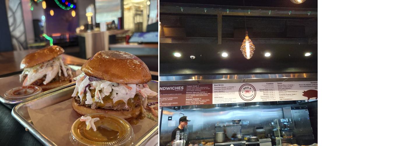 Hog & Tradition @ HallPass Menu