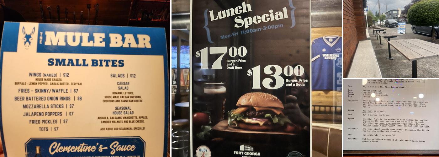 The Mule Menu
