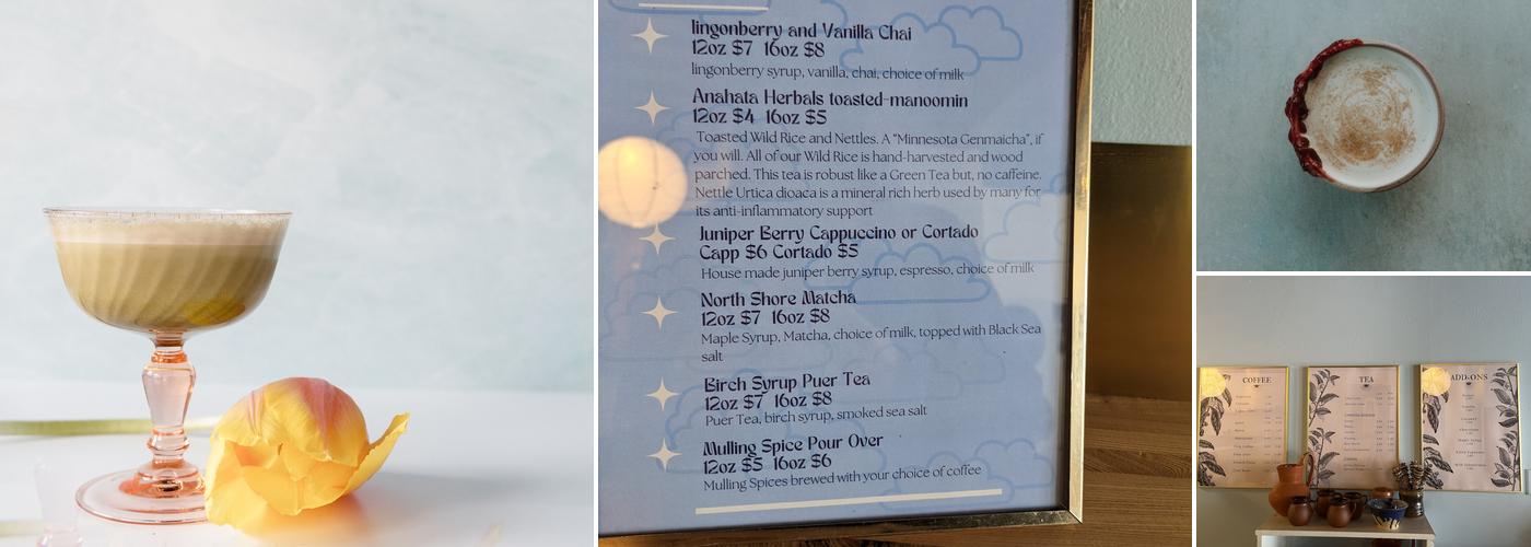 Dream Cloud Coffee Roasters Menu