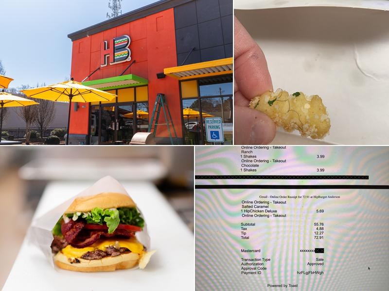 HipBurger 1807A E Greenville St, Anderson