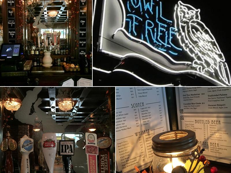 Owl Tree Menu