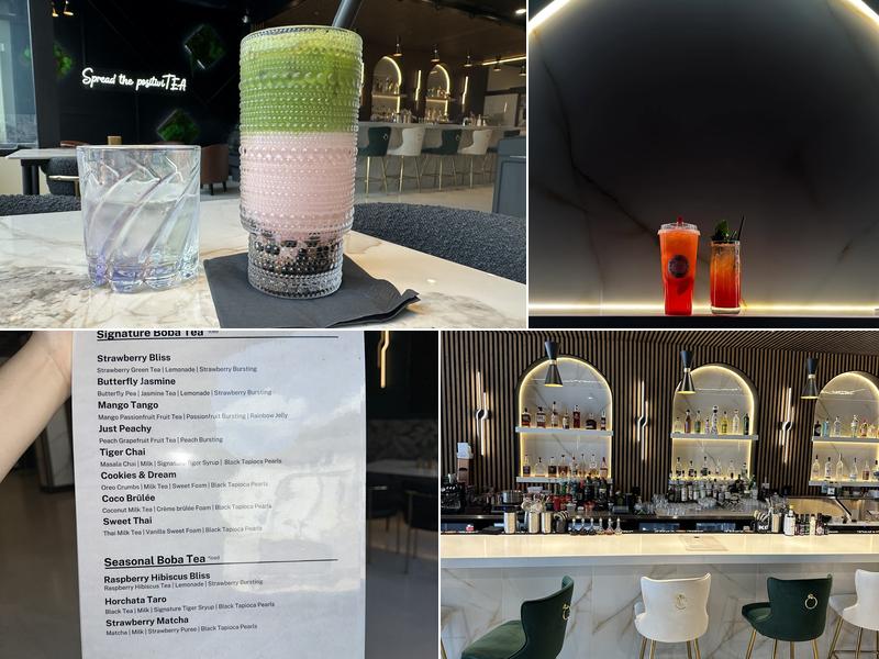 Sereniteā Lounge Menu