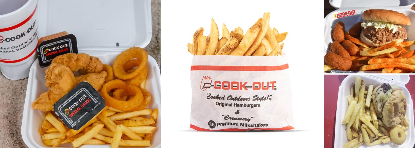 Cook Out Menu