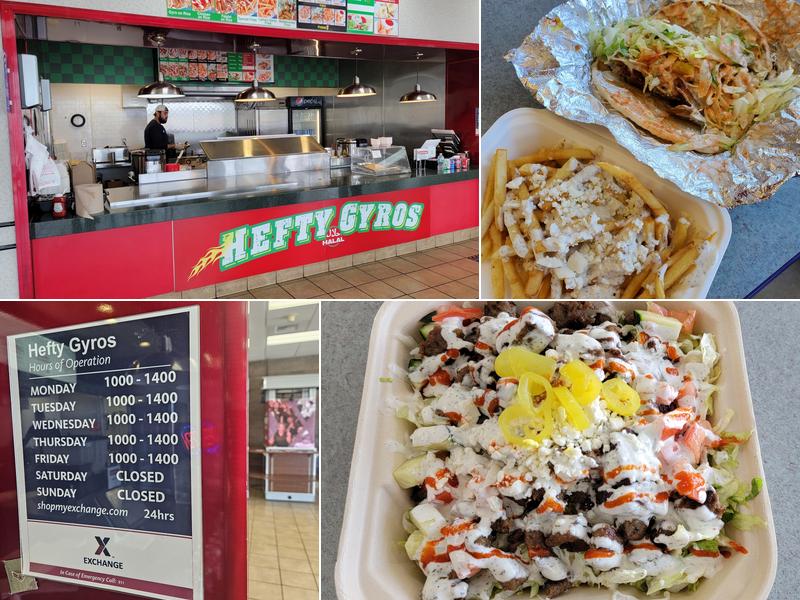 Hefty Gyros 17600 25th St bldg 2434, Beale AFB
