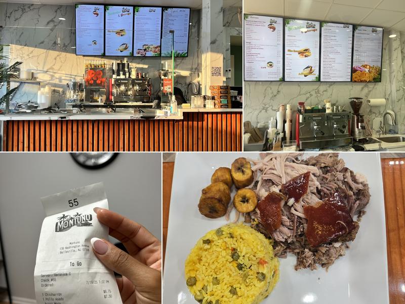 Montuno Menu
