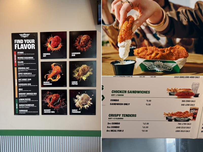 Wingstop Menu