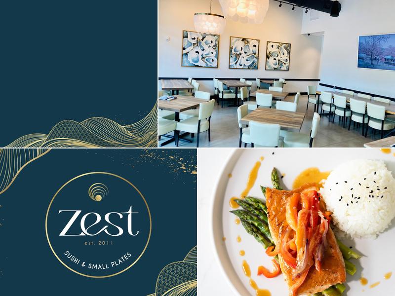 Zest Sushi and Small Plates 175 E Chatham St, Cary