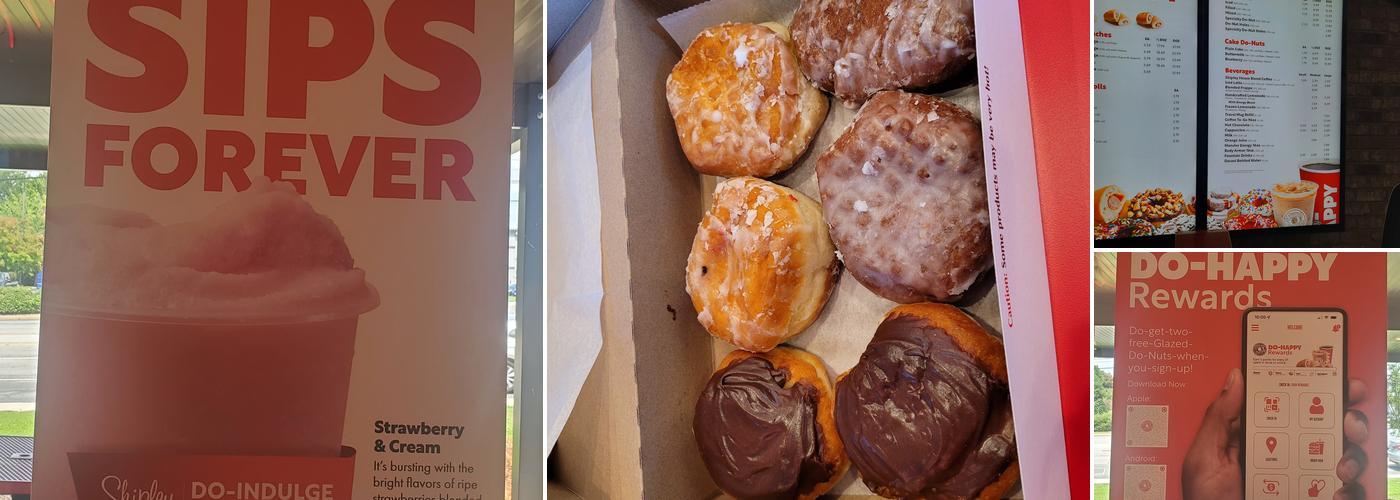 Shipley Do-Nuts Menu