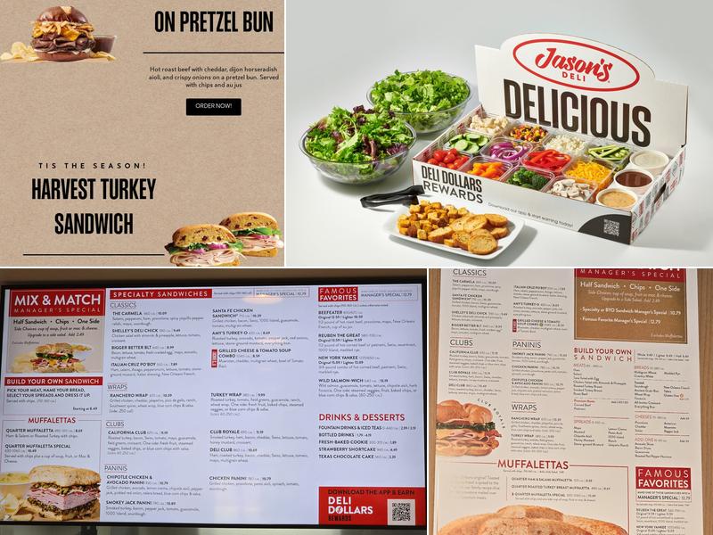 Jason's Deli Menu