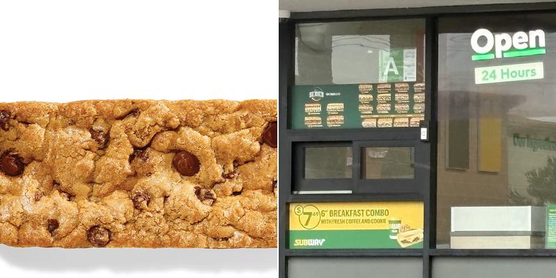 Subway Menu