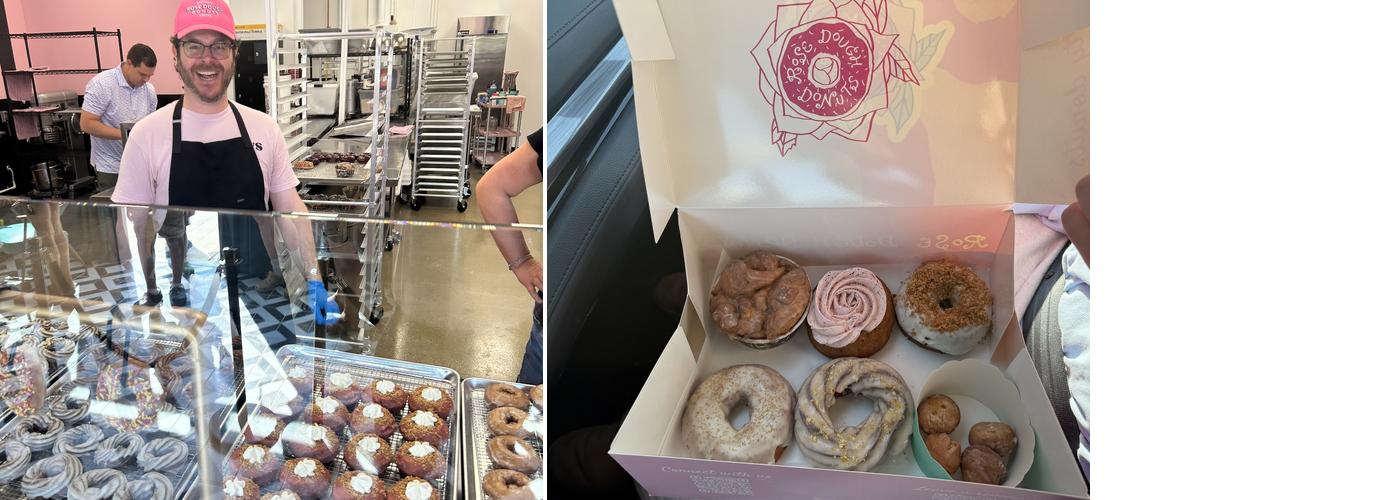 Rose Dough Donuts Menu