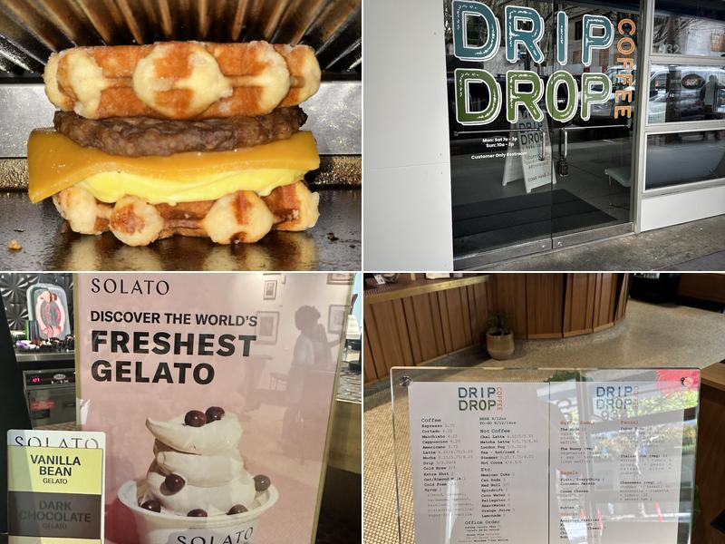 Drip Drop Coffee Menu