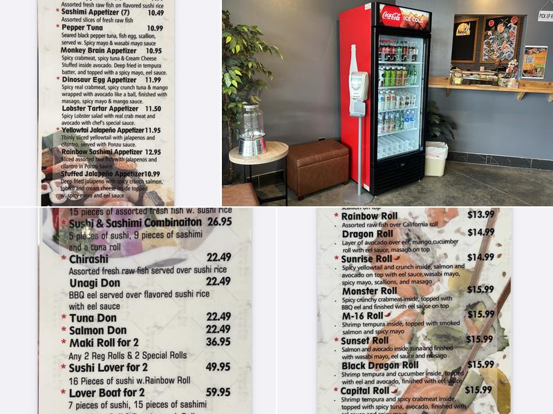 SAKURA BRIDGEWATER Menu