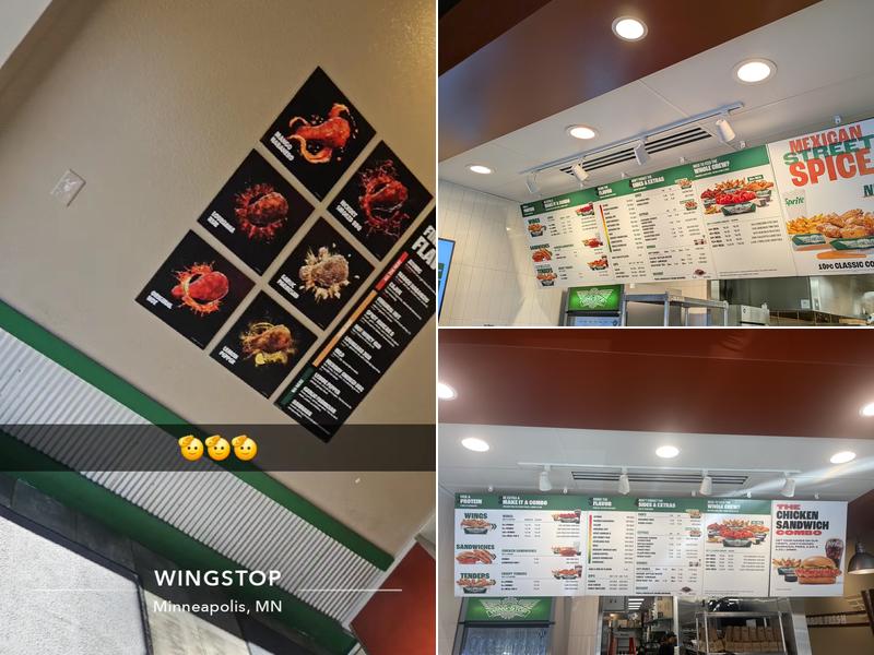 Wingstop Menu