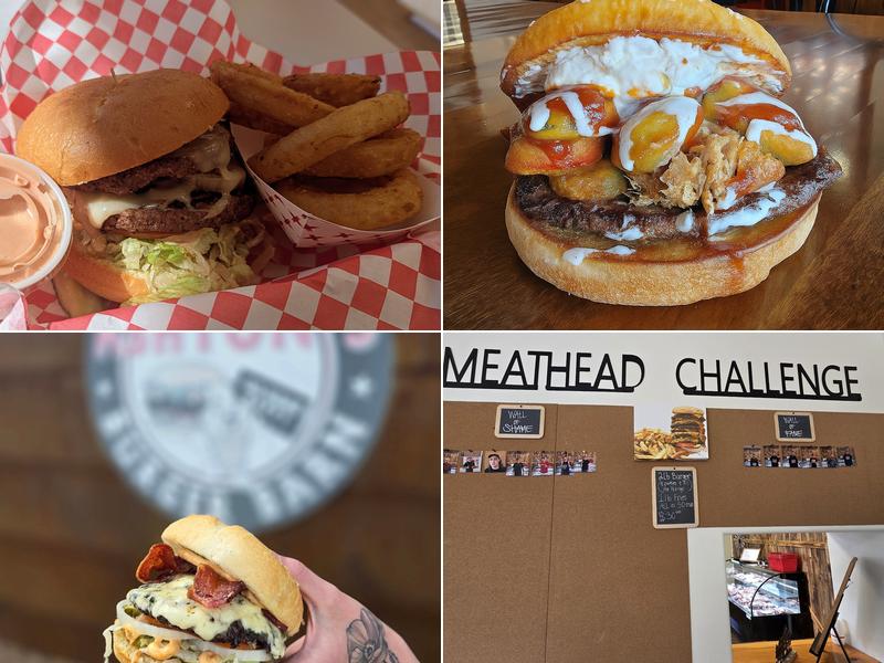 Ashton’s Burger Barn Menu