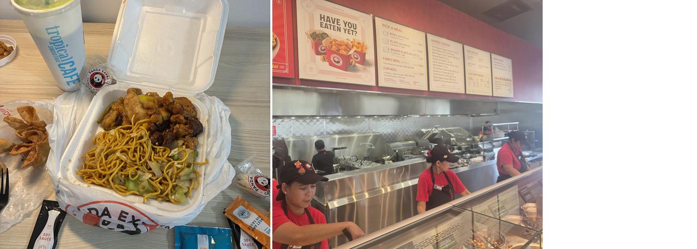 Panda Express Menu