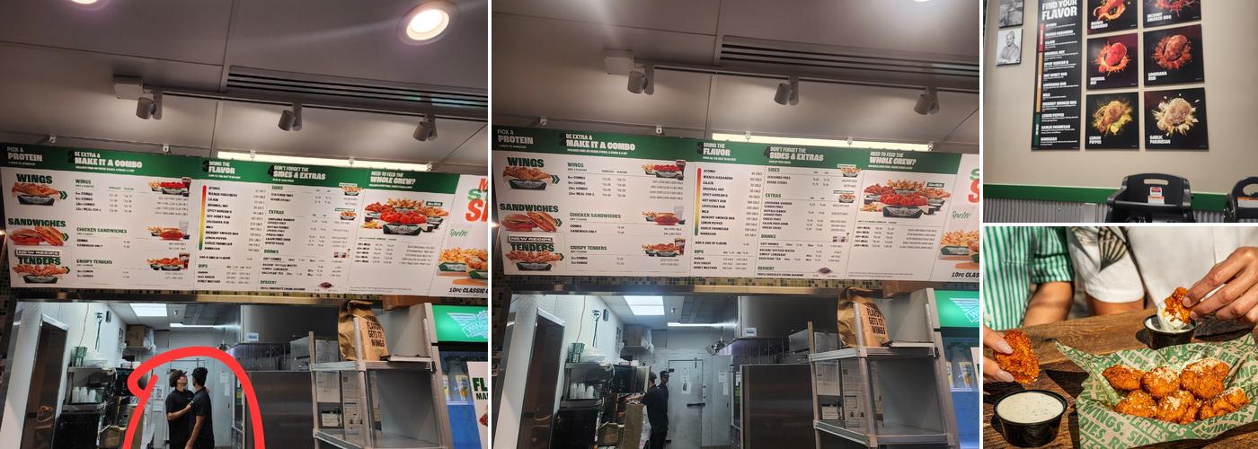 Wingstop Menu