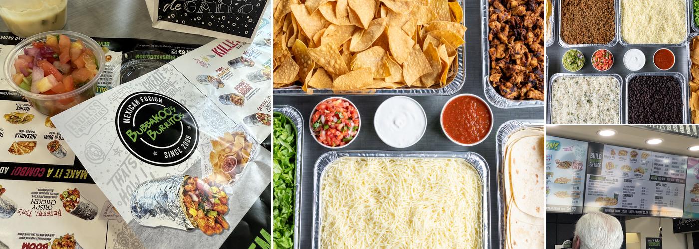 Bubbakoo's Burritos Menu