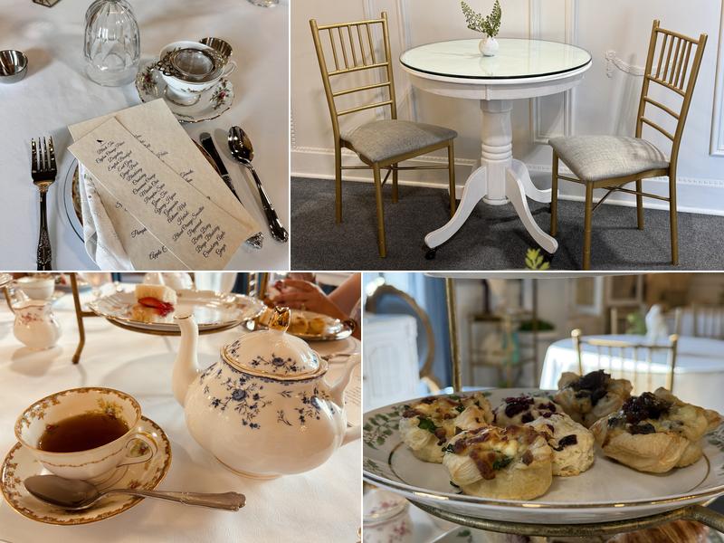 Glass Sparrow’s Nest Tea Room at Painted Tree, 1113 Murfreesboro Rd, Franklin