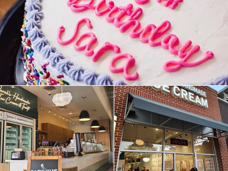 Sarah's Handmade Ice Cream Fallsgrove 14929 Shady Grove Rd, Rockville