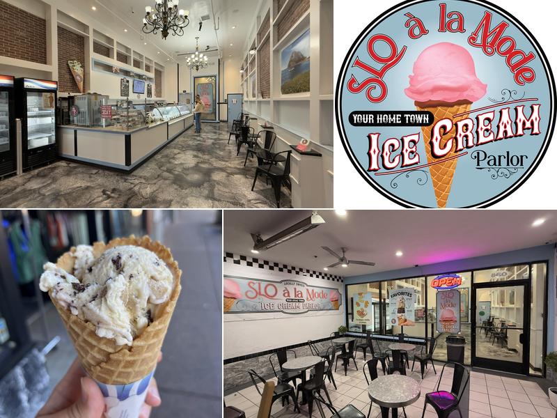 SLO á la Mode Ice Cream Parlor 860 Higuera St, San Luis Obispo