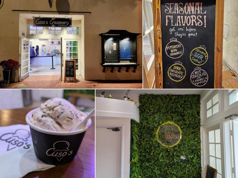 Cuso's Creamery 620 State St, Santa Barbara