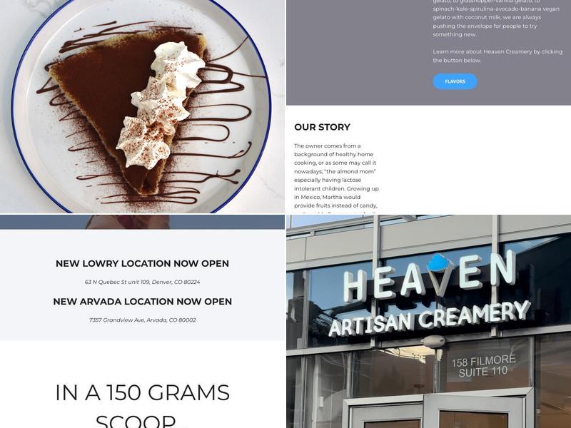 Heaven Creamery Arvada 7357 Grandview Ave, Arvada