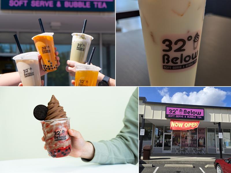 32 Below Soft Serve & Bubble Tea 17054 116th Ave SE, Renton
