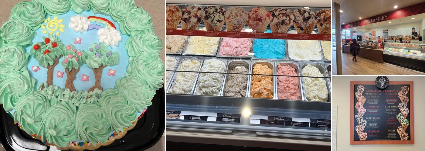 Cold Stone Creamery Menu